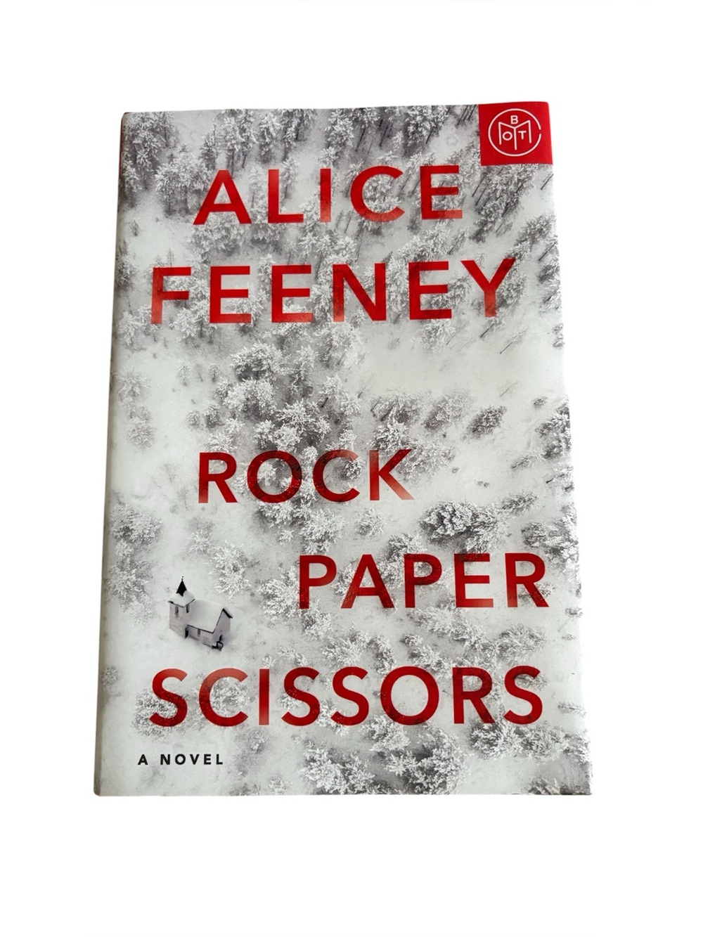 5for20 Alice Feeney "Rock Paper Scissors" Paperback - White & Red Cover